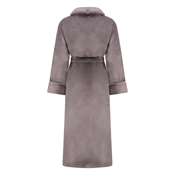 Peignoir en polaire douce - Gris
