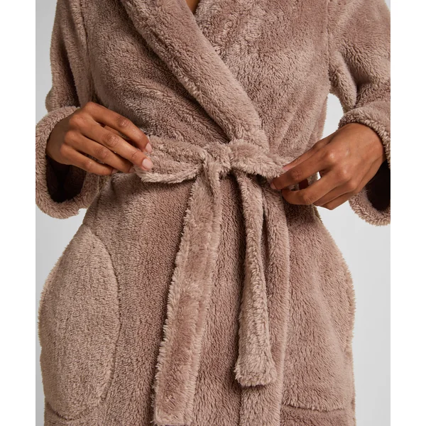 Peignoir Fluffy Fleece - Beige