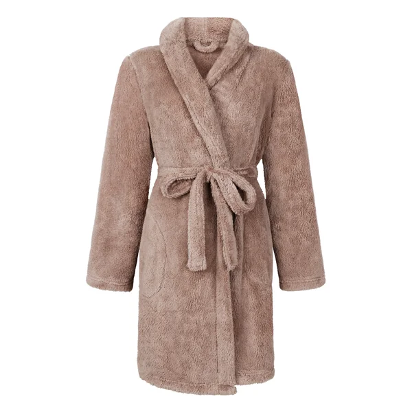Peignoir Fluffy Fleece - Beige
