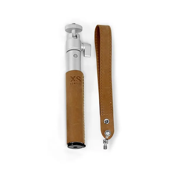 Perche Téléphone Caméra XSORIES U-shot Deluxe Leather Natural