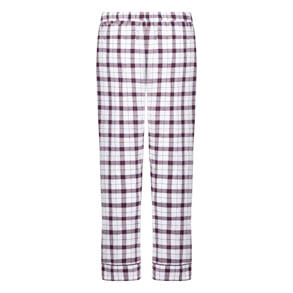 Petite pantalon de Pyjama Flanelle - Blanc