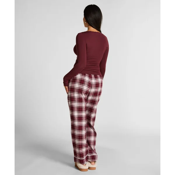 Petite pantalon de Pyjama Flanelle - Violet