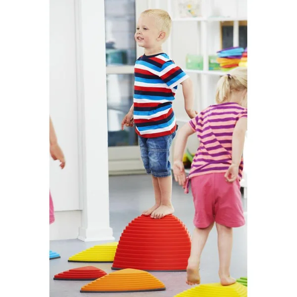 Pierres de rivière baby gym Gonge - Lot de 5 collines