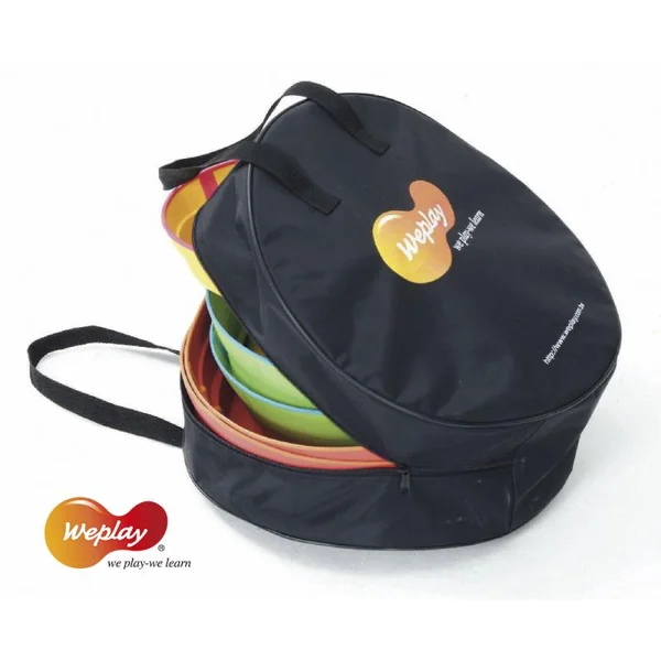 Pierres de rivière baby gym Weplay - Lot de 6 multicolores
