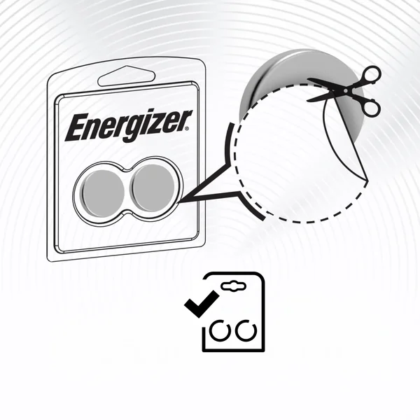 PILES (X2) LITHIUM CR2032 ENERGIZER POUR COMPTEUR VÉLO