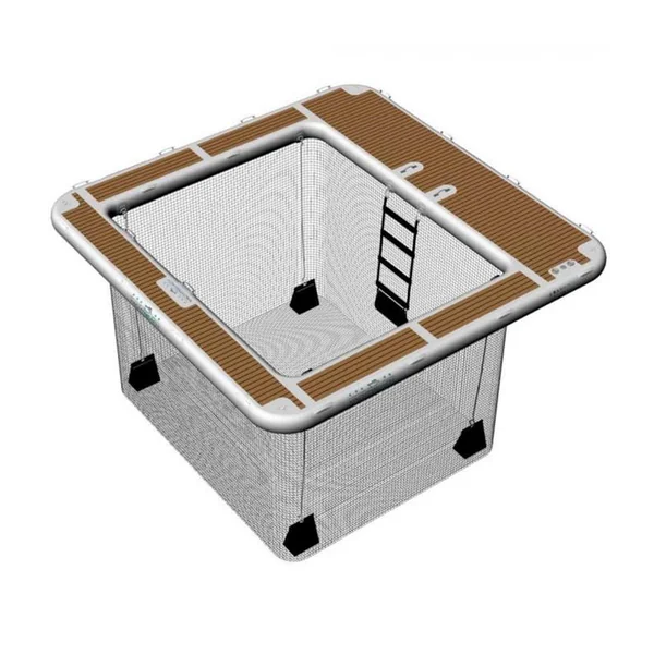 Piscine yacht YACHTBEAH Luxury Pool 4.1 x 4.1 x 0.2m Dropstitch