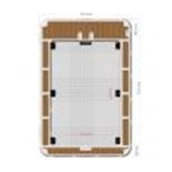 Piscine yacht YACHTBEAH Luxury Pool 6.2 x 4.1 x 0.2m Dropstich