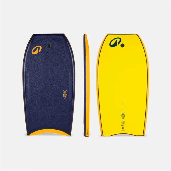 Planche de bodyboard 900 - Jaune et bleu