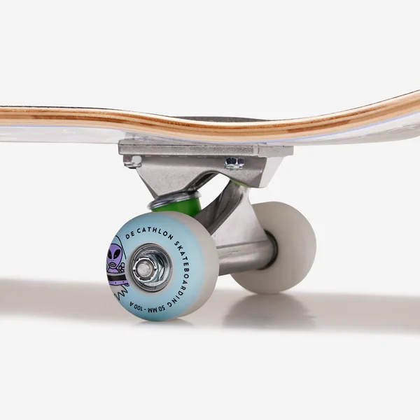 Planche de skate pour enfant 3-7 ans cp100 mini taille 7,25" skatopia gris