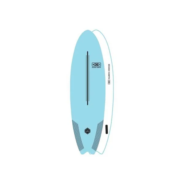 Planche de surf EZI Rider Softboard Pastel Blue 6´0