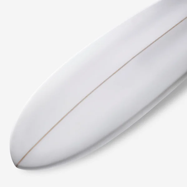 Planche de surf hybride en résine 6'4 40L avec 3 ailerons - kaki