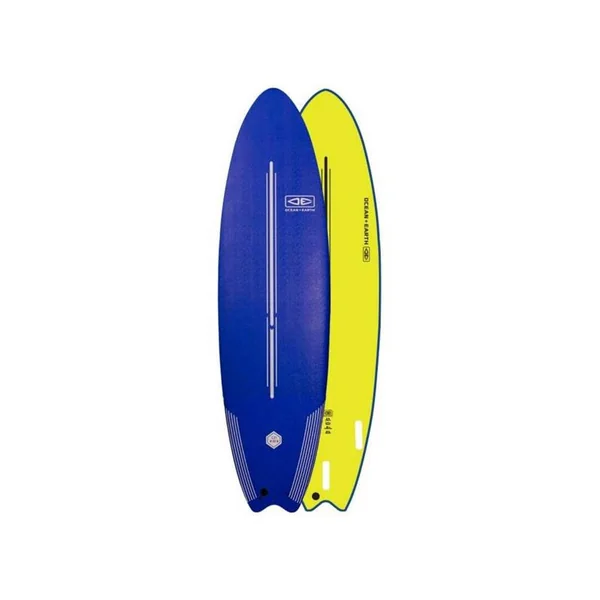 Planche de surf mousse EZI Rider Softboard 60L Navy 7´0 pour vagues molles