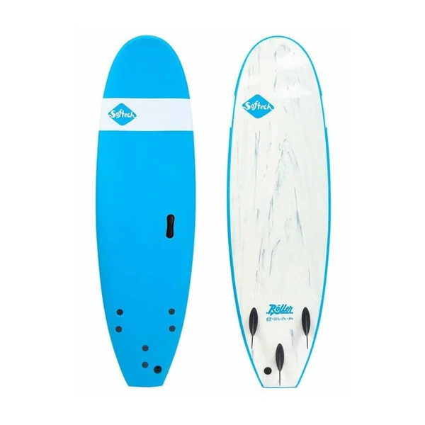 Planche de surf Softech Roller 7´0 Blue - Stabilité et aisance en petites vagues