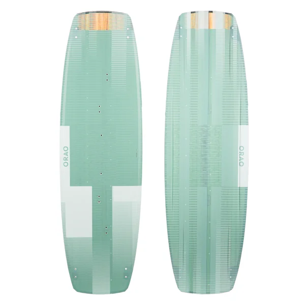 Planche Twintip carbone de Kitesurf 132 x 39 cm (pads et straps inclus) - TT500