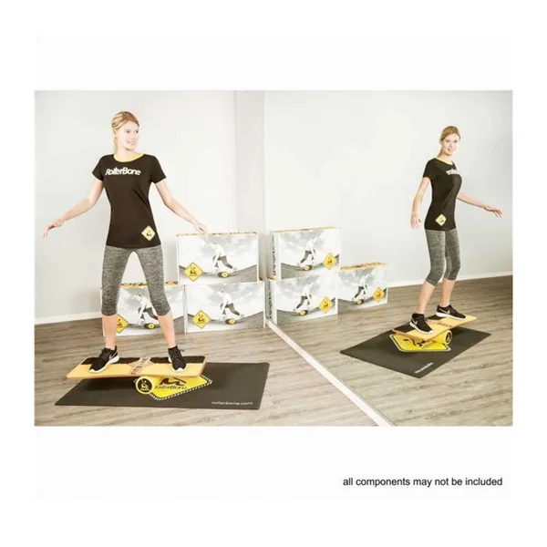 Planche équilibre ROLLERBONE Fitbone Classic Set + Carpet