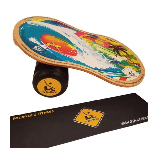 Planche équilibre ROLLERBONE Shabby 1.0 Pro Set + Carpet
