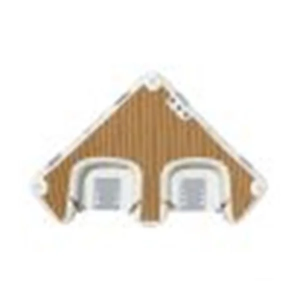 Plateforme gonflable YACHTBEAH Multi Dock and Lounger 2m x 2 m x 20cm
