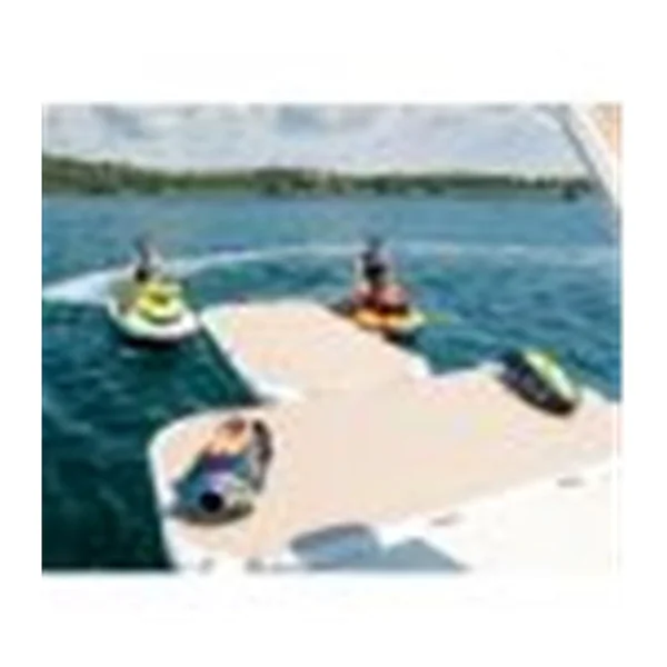 Plateforme gonflable YACHTBEAH Platform 4.1 x 2.05m, Champagne gloss