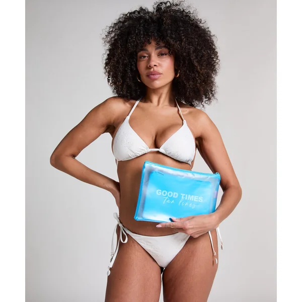 Pochette pour bikinis - Bleu