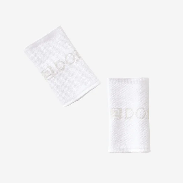 Poignets éponge gym blanc