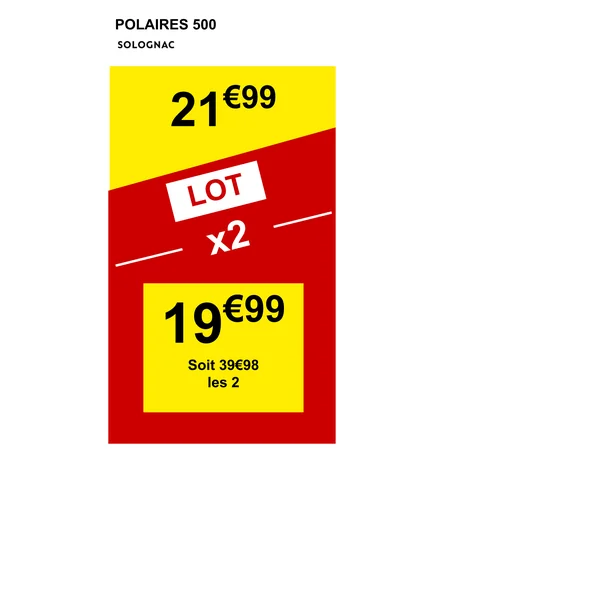 POLAIRE BI-COLORE MARRON/VERT 500