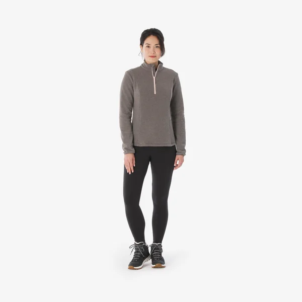 Polaire de randonnée - MH100 - Gris - Femme