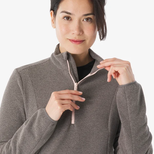 Polaire de randonnée - MH100 - Gris - Femme