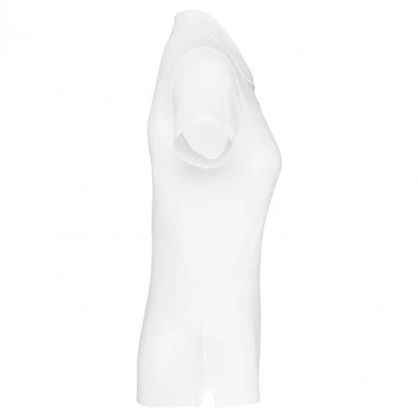 Polo Coton Piqué manches courtes femme