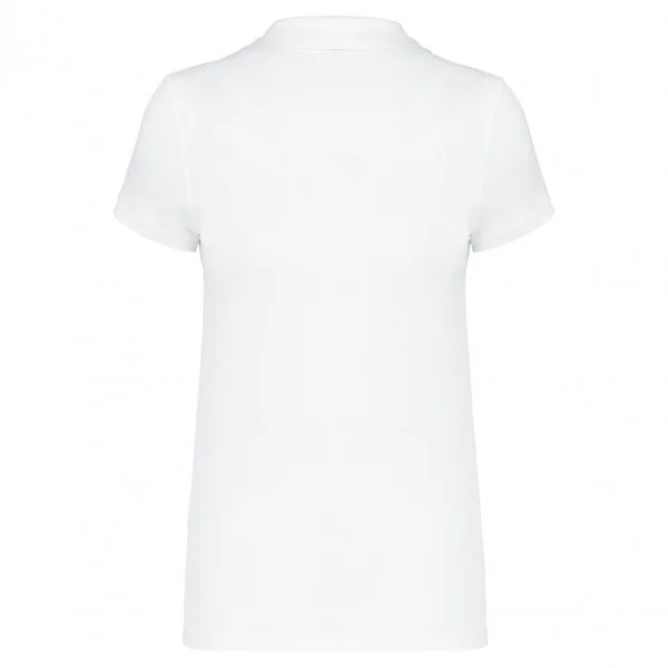Polo Coton Piqué manches courtes femme