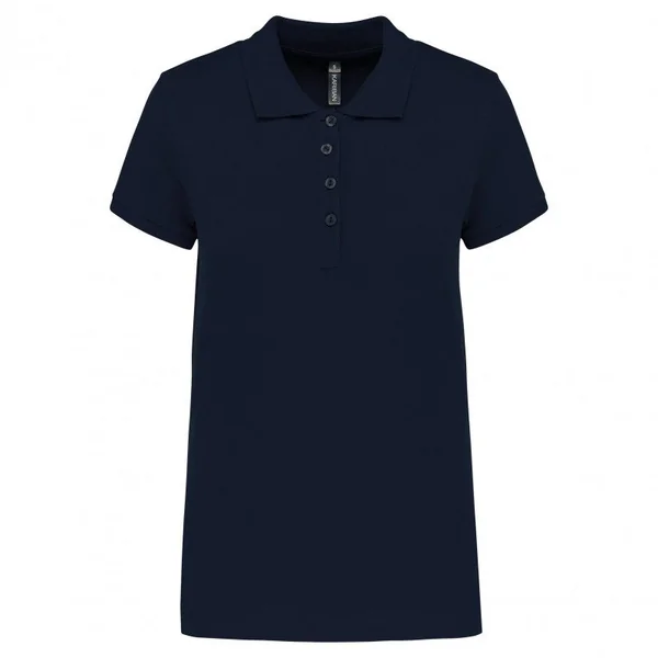 Polo Coton Piqué manches courtes femme