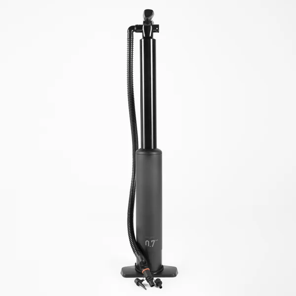 Pompe double action de Kitesurf ou Wingfoil (avec embouts universels et leash)