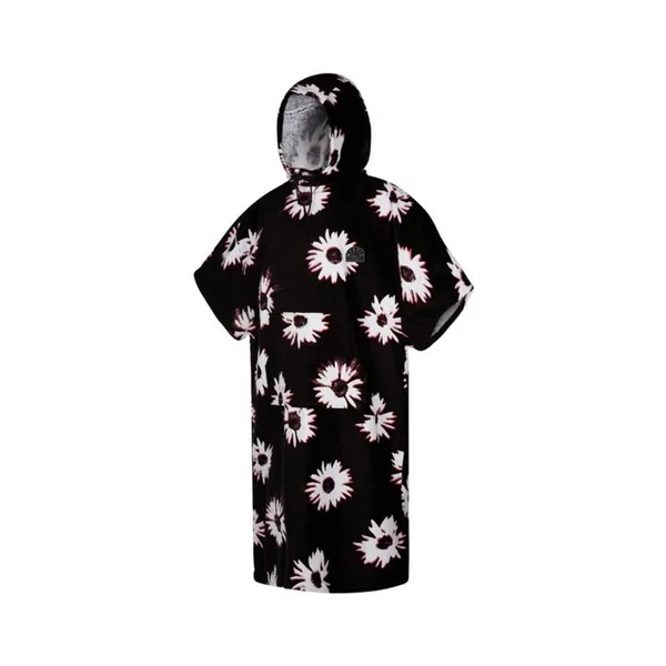 Poncho MYSTIC Velour Black/White