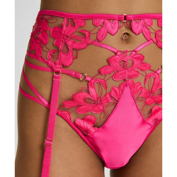 Porte-jarretelles Beatrice - Rose