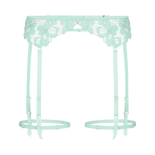 Porte-jarretelles Beatrice - Vert
