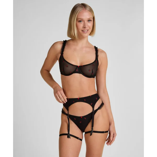 Porte-jarretelles Chelsey - Noir