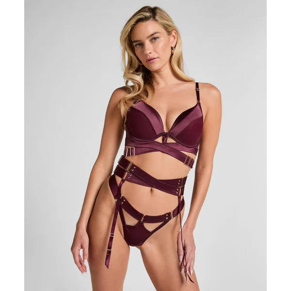 Porte-jarretelles Colette - Violet