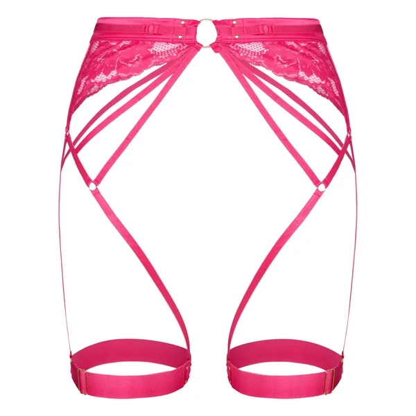 Porte-jarretelles Emmeline - Rose