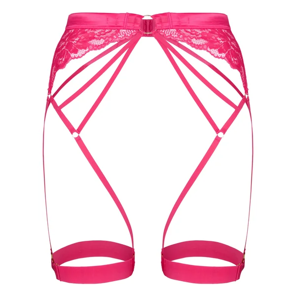 Porte-jarretelles Emmeline - Rose