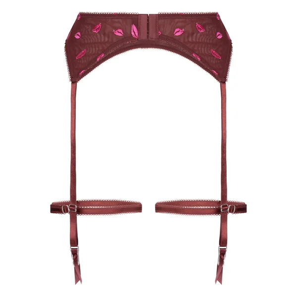 Porte-jarretelles Frida - Rouge