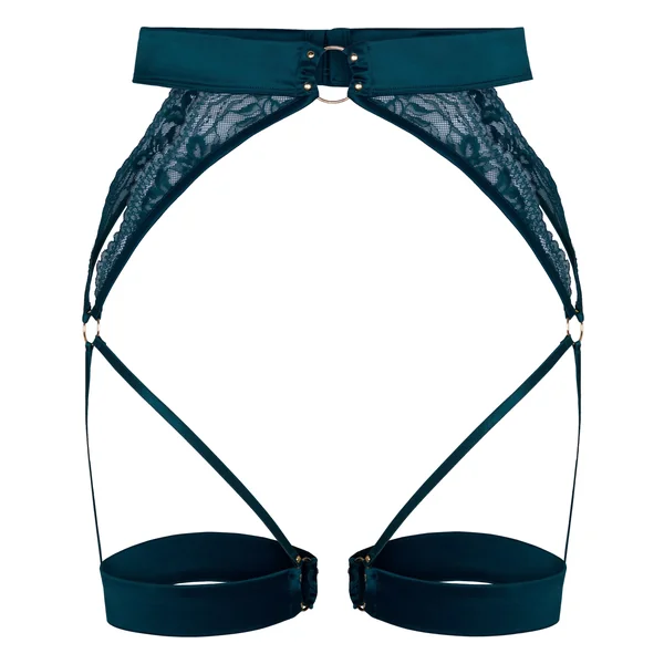 Porte-jarretelles Marjolein - Bleu