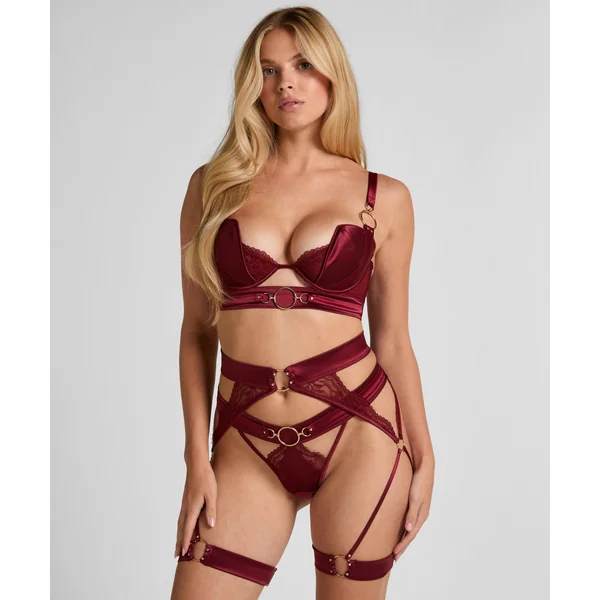 Porte-jarretelles Marjolein - Rouge