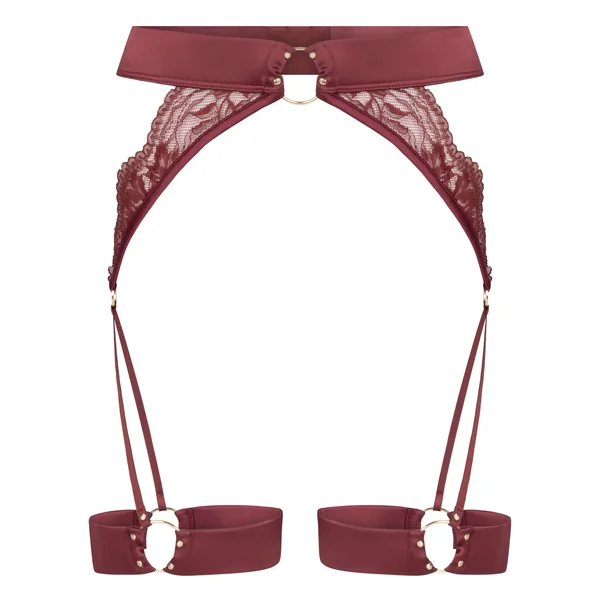 Porte-jarretelles Marjolein - Rouge