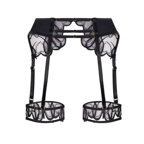 Porte-jarretelles Olivia - Noir