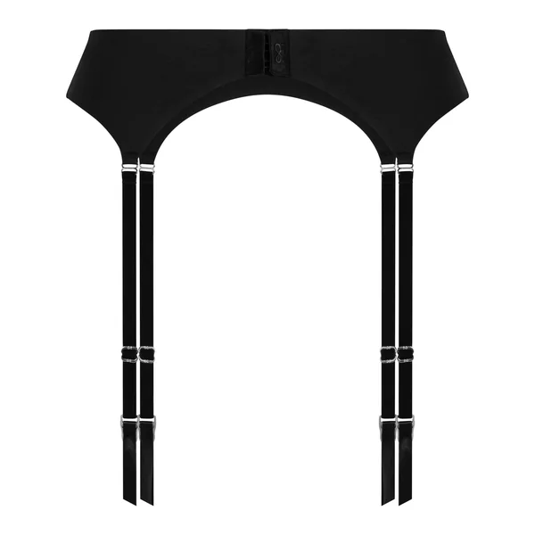 Porte-jarretelles Smooth - Noir