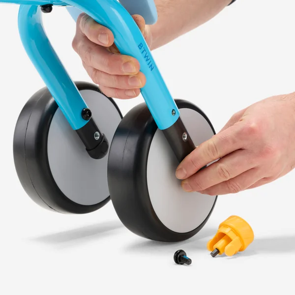 Porteur bebe évolutif 2en1 draisienne 1-3 ans, bleu