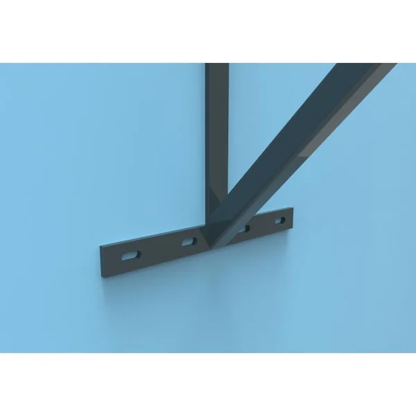 Potence boxe fixe 900 mm Metaluplast