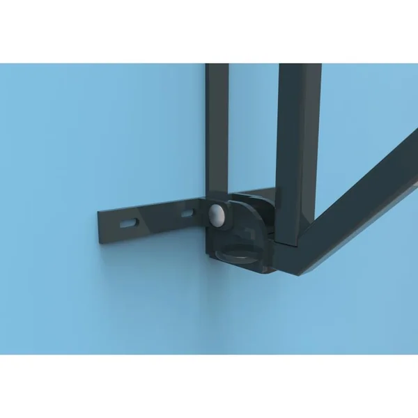 Potence boxe rabattable 700 mm Metaluplast