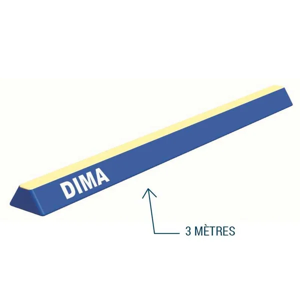 Poutre mousse gymnastique 3 m Dimasport
