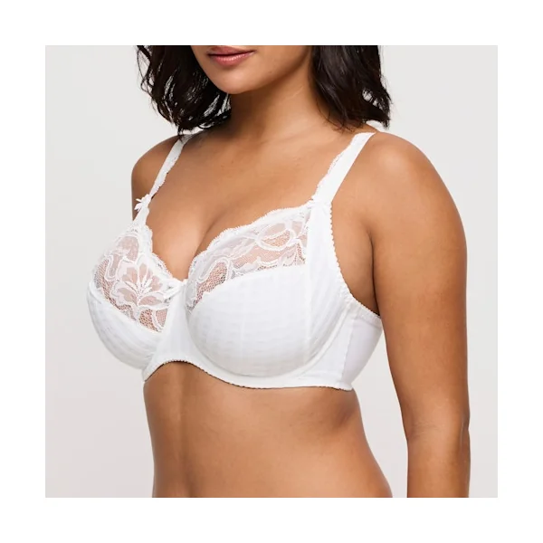 PrimaDonna - Soutien-gorge plein buste avec dentelle 36 (80) C Naturel Madison