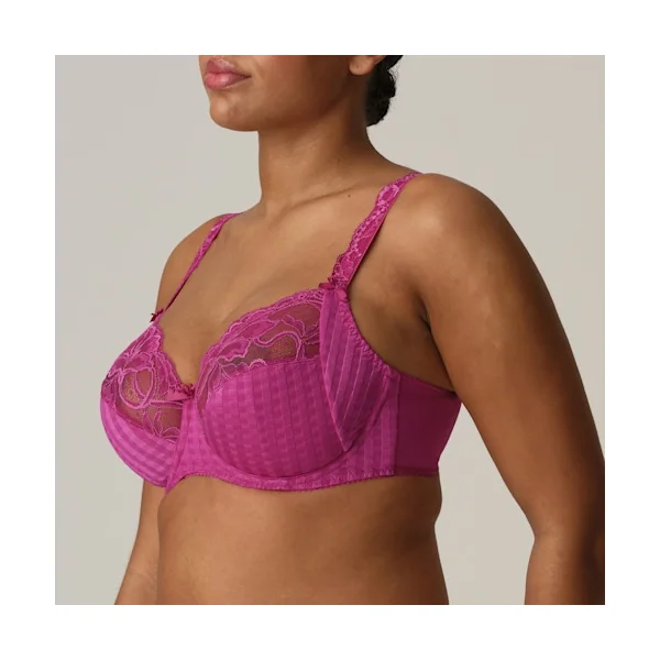PrimaDonna - Soutien-gorge plein buste avec dentelle 40 (90) E Fuchsia Fiesta Madison